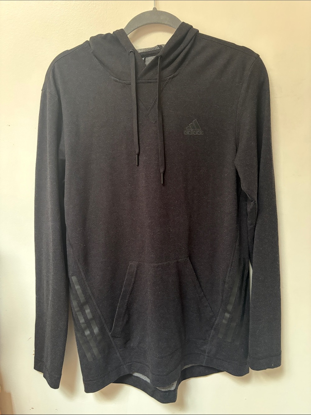 Adidas Black Hooded Pullover